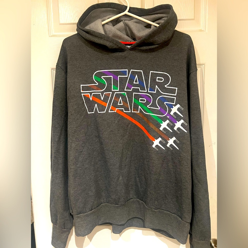 Star Wars Dark Gray Hoodie for Men